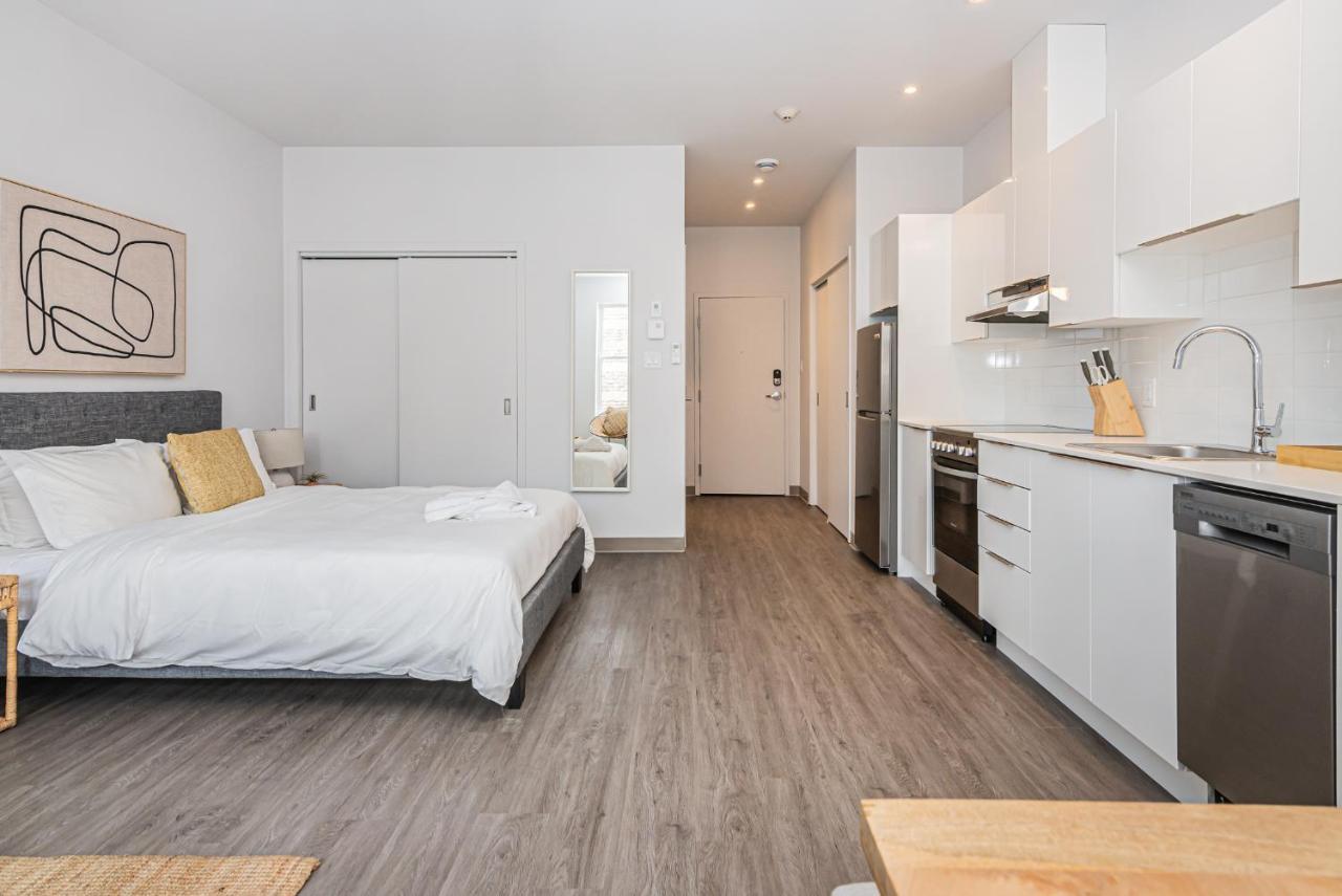 Brand New And Perfectly Located Flat In Le Plateau By Den Stays Montréal Esterno foto