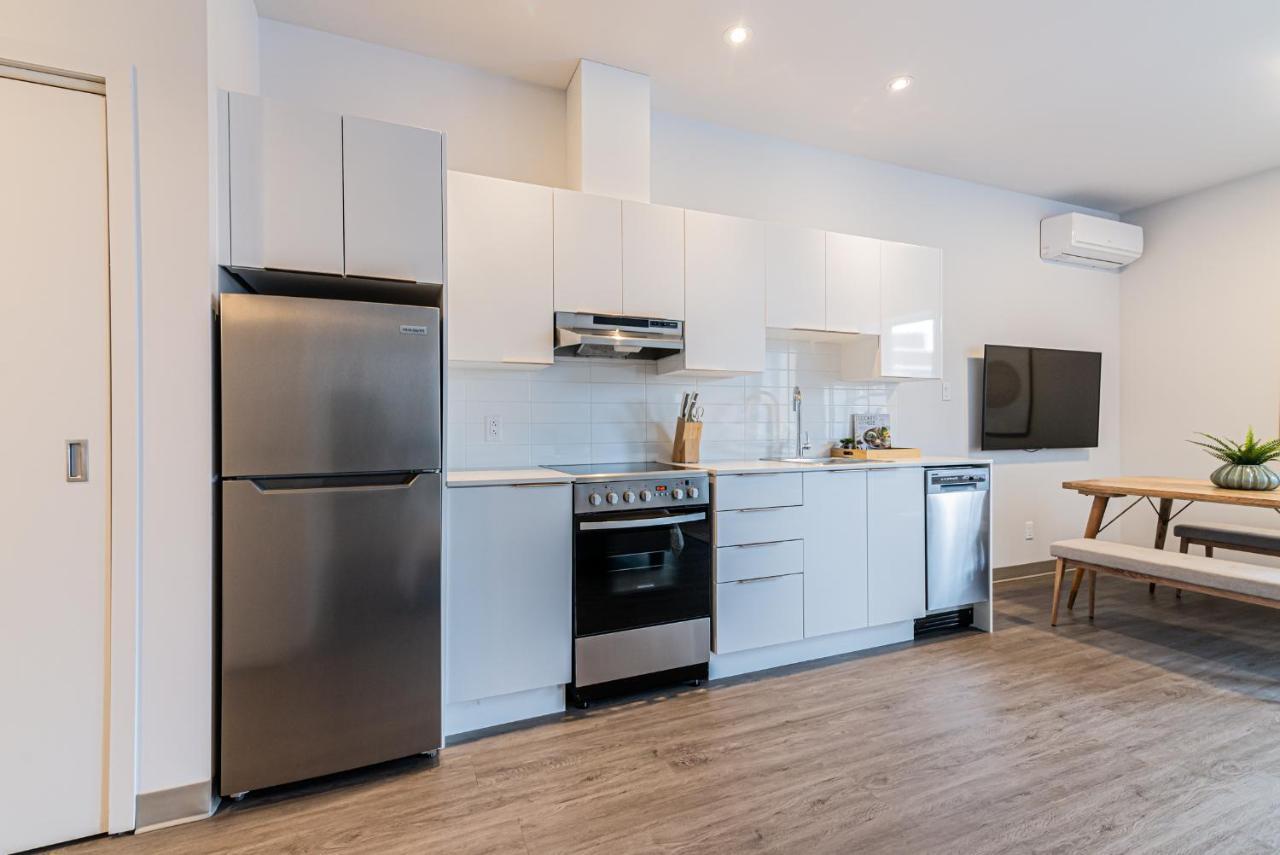 Brand New And Perfectly Located Flat In Le Plateau By Den Stays Montréal Esterno foto