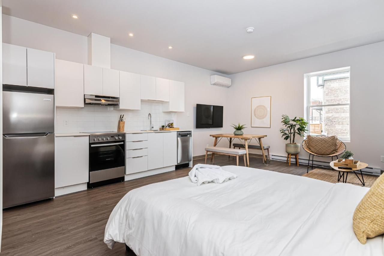 Brand New And Perfectly Located Flat In Le Plateau By Den Stays Montréal Esterno foto